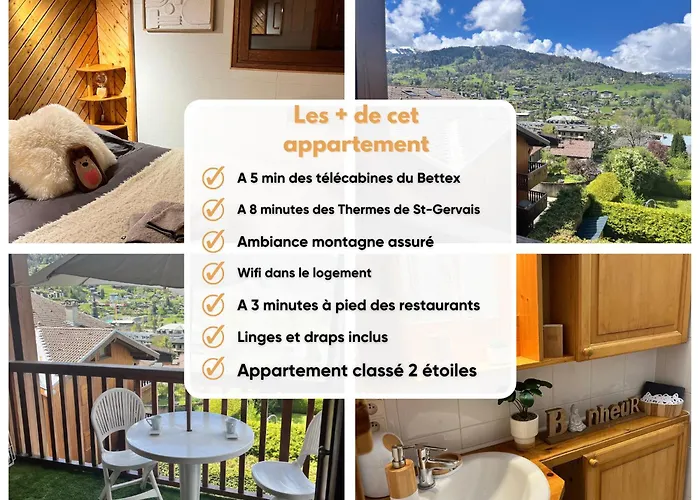 Ski Ou Thermes? Un Appt Cabine Avec Vue Magnifique